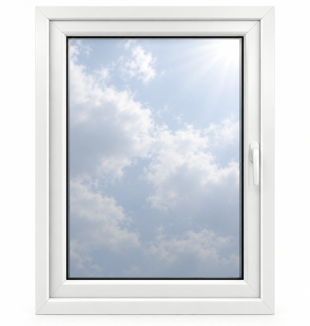 Przykładowe białe okno Sonarol Perfectherm