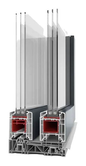 Przekrój Aluplast HST 85