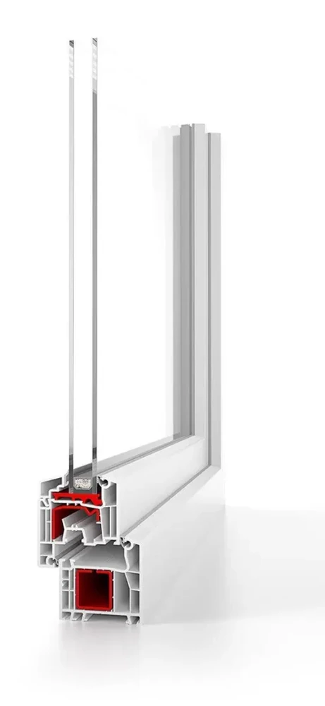 Przekrój Aluplast IDEAL 4000