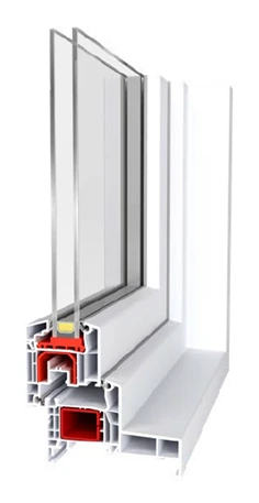 Przekrój Aluplast MONOBLOCK IDEAL 4000