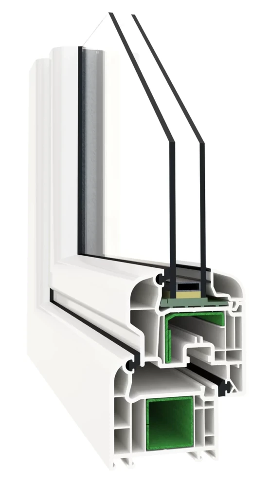 Przekrój VEKA SWINGLINE 70